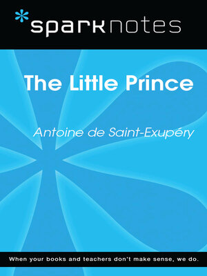 cover image of The Little Prince (SparkNotes Literature Guide)